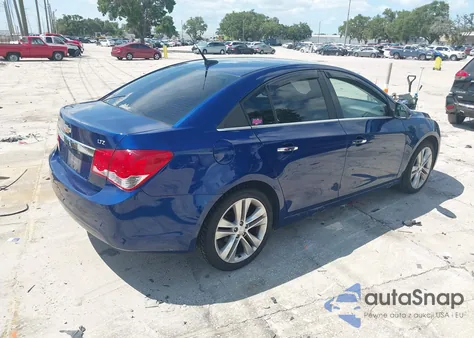 2012 Chevrolet Cruze Ltz из США, поврежденный, VIN 1G1PH5SC2C7255099